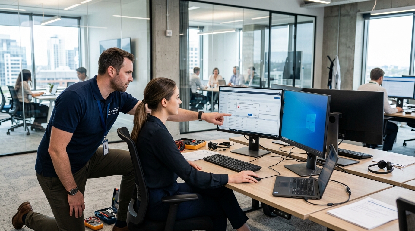 Collaborative remote IT support